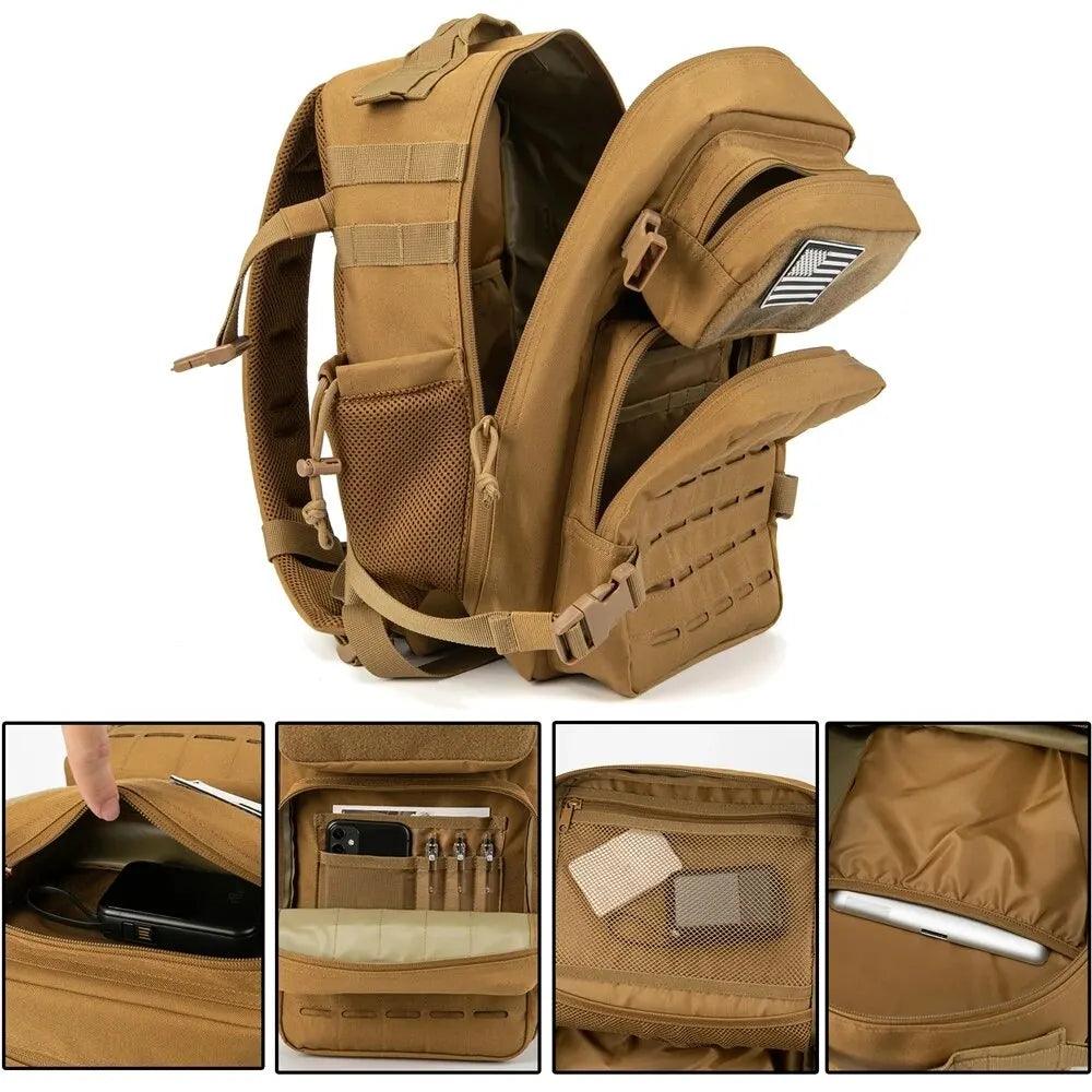 25L Tactical Adventure Backpack - Backpack - LeStyleParfait