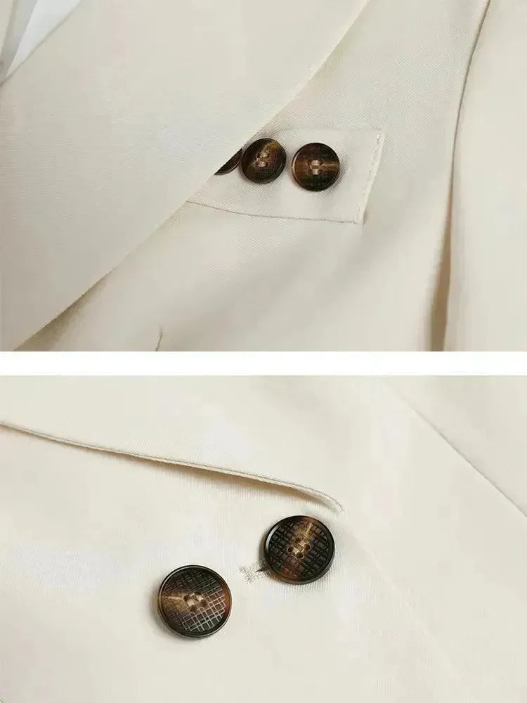 3-Piece Set Women Pant Suit, Formal Pantsuit - Pantsuit - LeStyleParfait