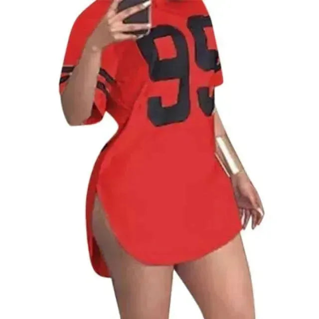 95 Letter Print T-Shirts For Women - T-Shirts - LeStyleParfait