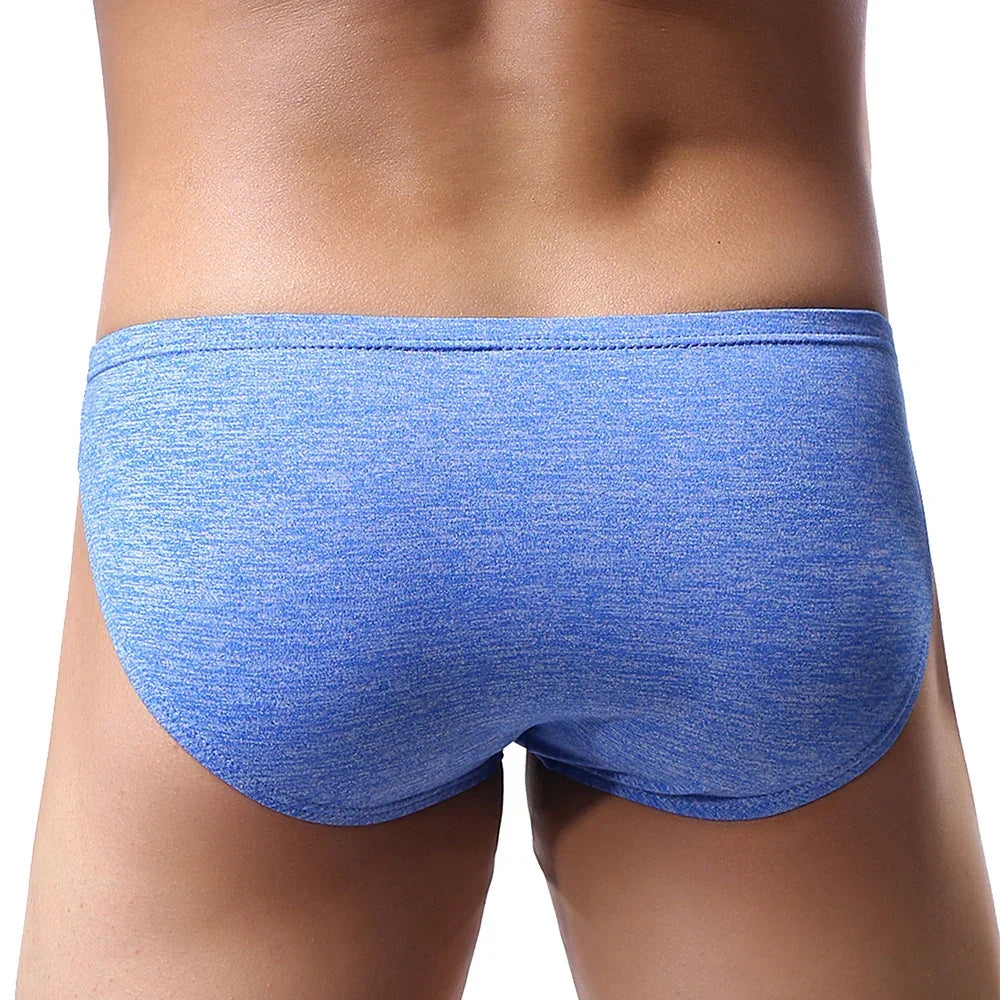 Men's Pouch Bikini Underwear Sexy Low Rise Bulge Mens Briefs