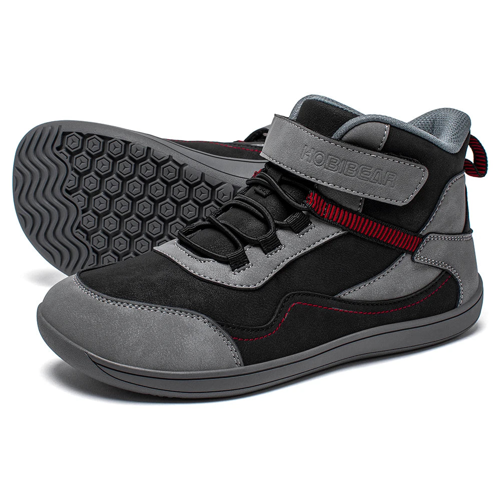 Kids' Boots - Low-Top Kids Ankle Boots Sneakers - Hook-Loop All-Season Shoes