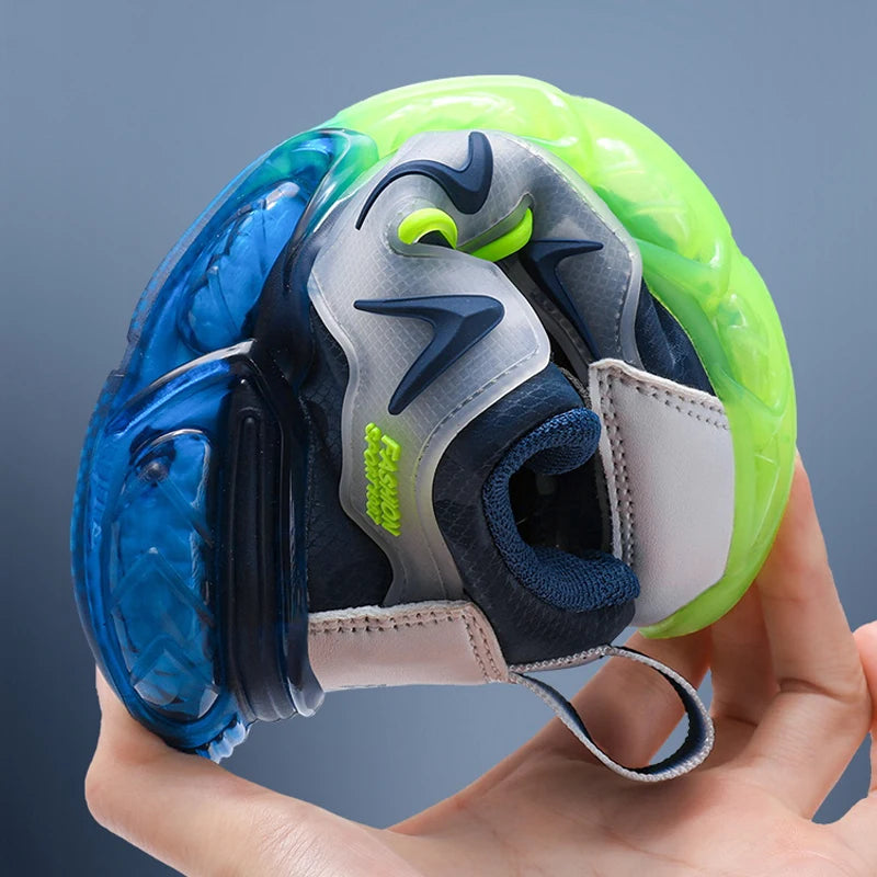 Kids' Sneakers - Low-Top Kids Sneakers - Buckles Straps All-Season Shoes