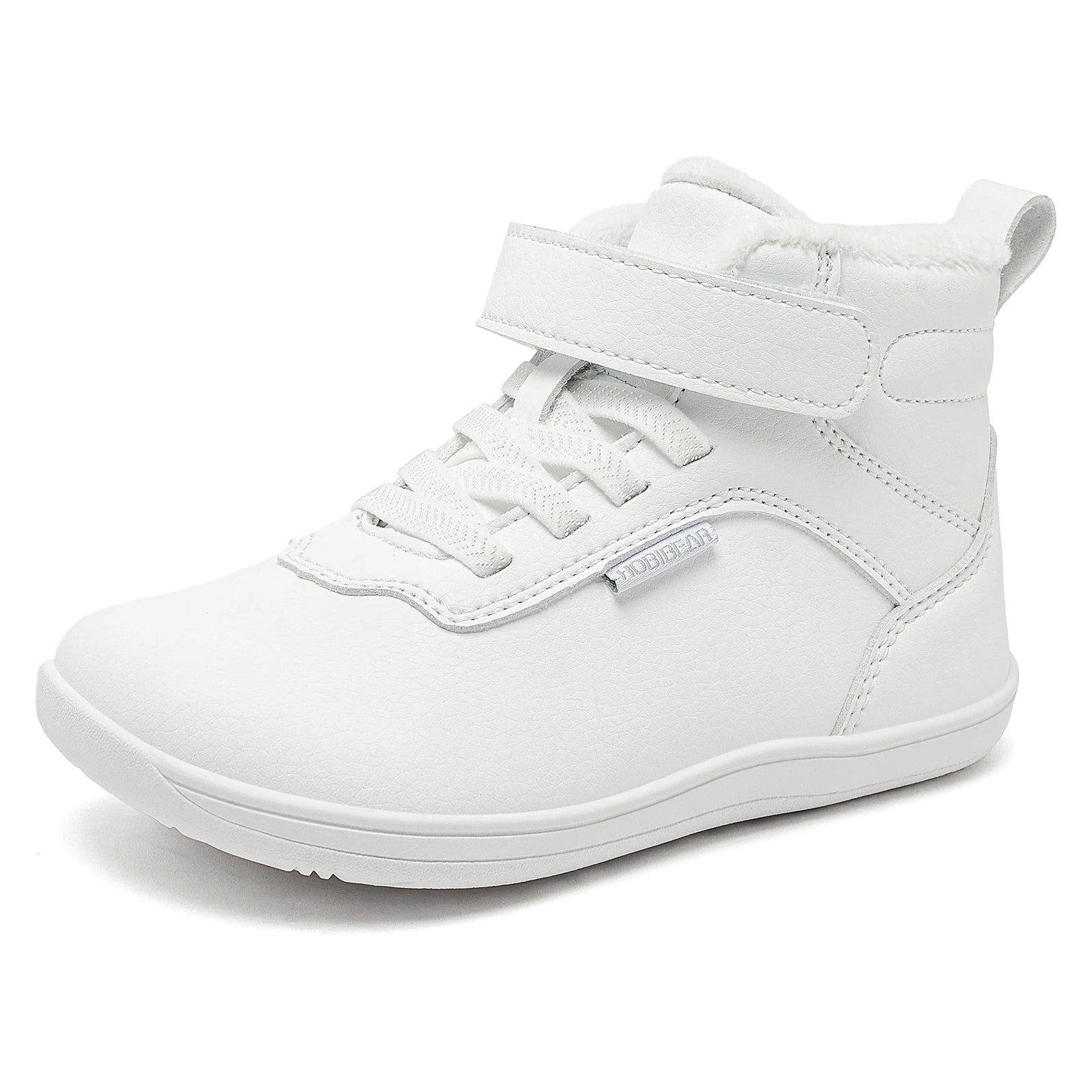 Kids' Sneakers - Mid-Top Kids Ankle Boots Sneakers - Hook-Loop Velcro Winter Sneakers