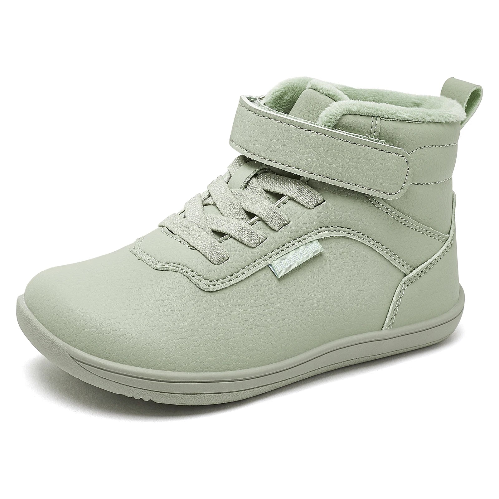 Kids' Sneakers - Mid-Top Kids Ankle Boots Sneakers - Hook-Loop Velcro Winter Sneakers
