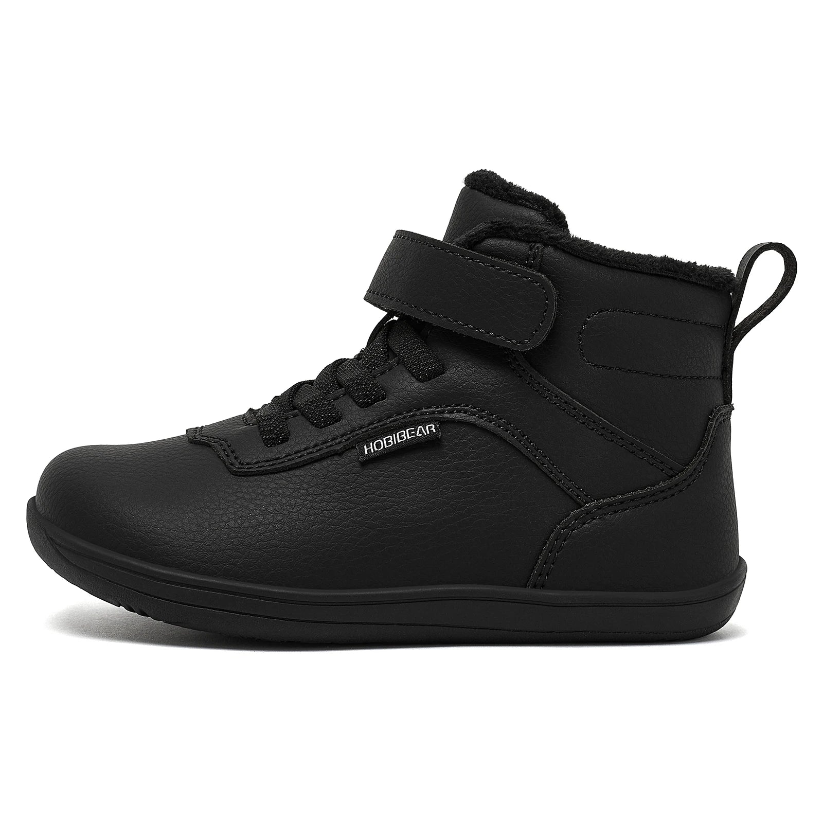 Kids' Sneakers - Mid-Top Kids Ankle Boots Sneakers - Hook-Loop Velcro Winter Sneakers