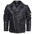 Men’s Classic Biker Jacket Casual Style
