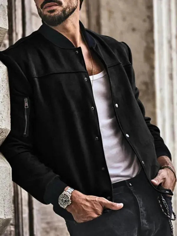 Men's Jackets Bomber JacketCasual