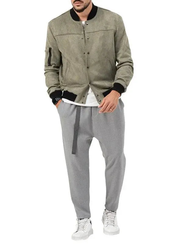 Men's Jackets Bomber JacketCasual