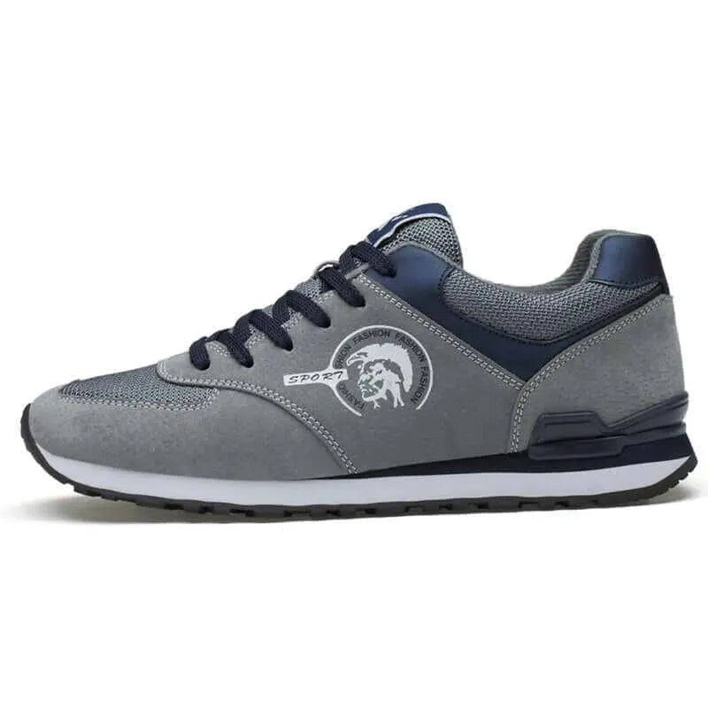 Men's Sneakers - Low-Top Men Sneakers - Lace-Up All-Season Shoes