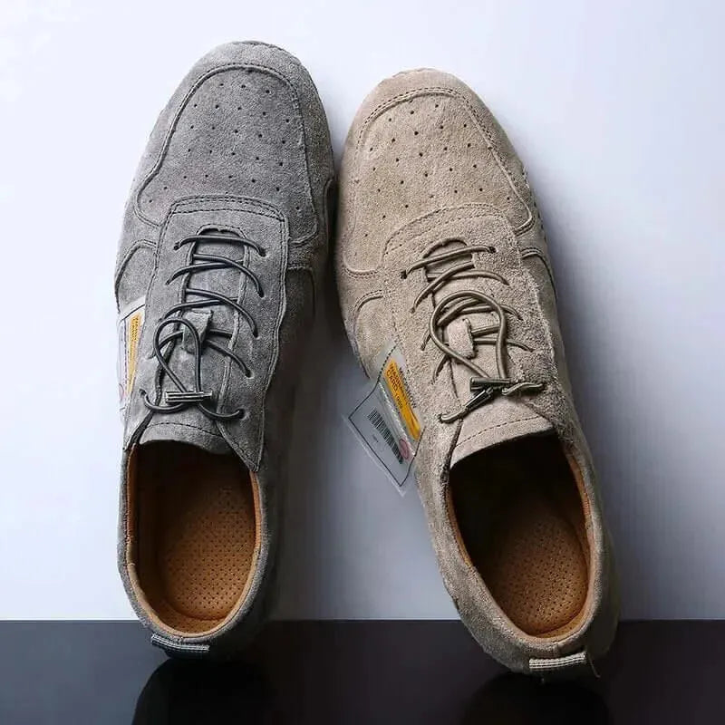 Men's Sneakers - Low-Top Men Sneakers - Lace-Up Spring-Summer Sneakers