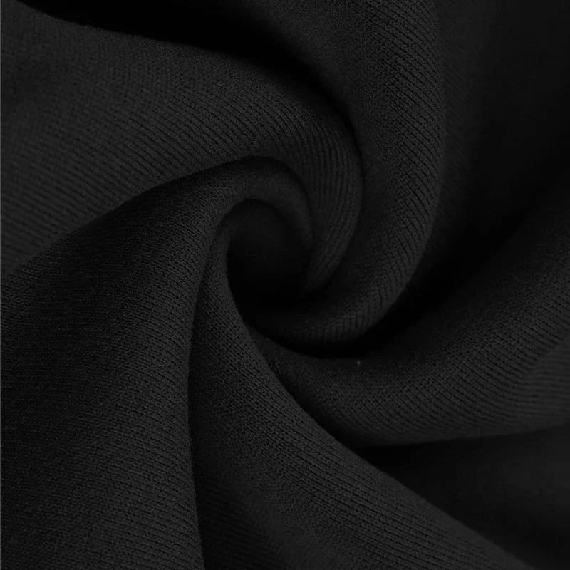 Sporty Casual Men Jogger Pants - Mid Rise Drawstring Tapered Fit