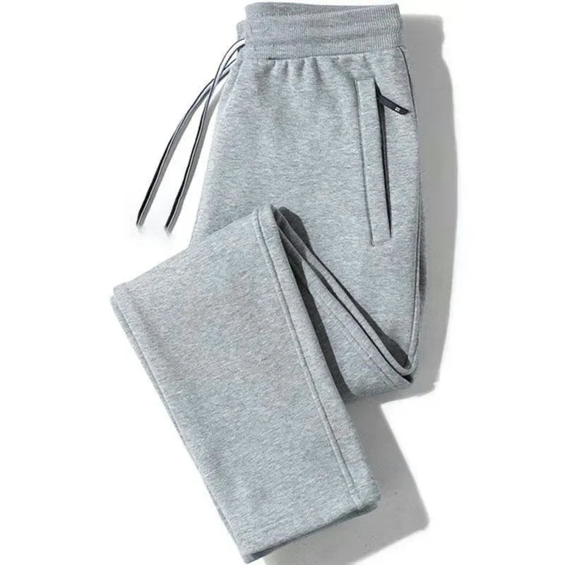 Sporty & Relaxed Men Jogger Pants - Mid Rise Drawstring