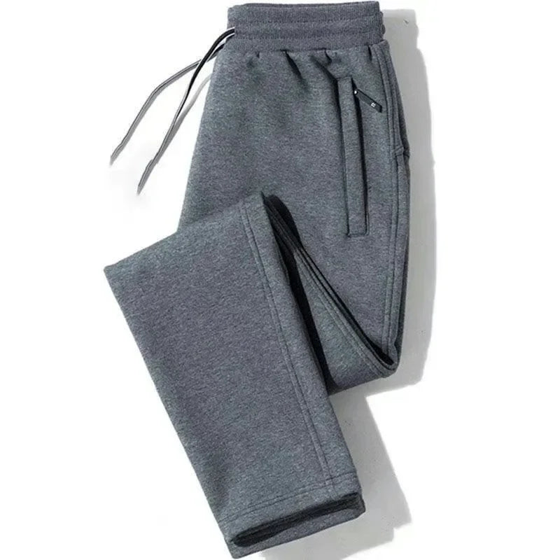 Sporty & Relaxed Men Jogger Pants - Mid Rise Drawstring