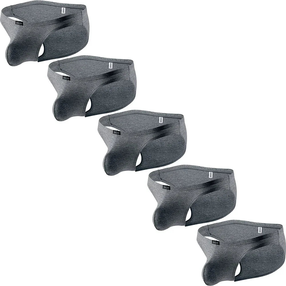 Men's Pouch Bikini Underwear Sexy Low Rise Bulge Mens Briefs