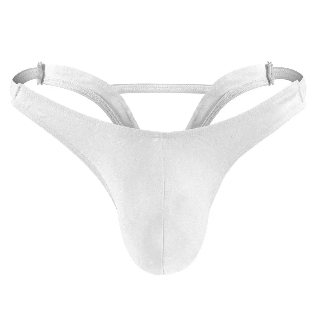 Men Pouch Thong Seamless "V Shape" Jockstrap Underwear Male G Strings Bikini Penis Pouch Tanga Hombre