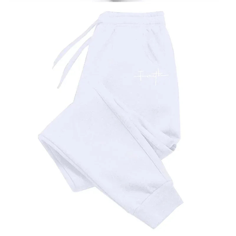 Casual Sporty Men Jogger Pants - Mid Rise Lightweight