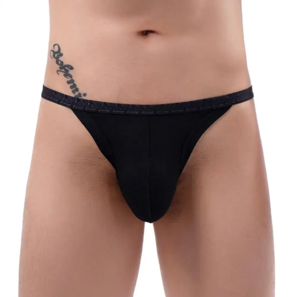 Men's Underwear T-Back Briefs Sexy G-String Breathable Thong Erotic Lingerie Men Underpants Thongs Gay Underwear Male Panties