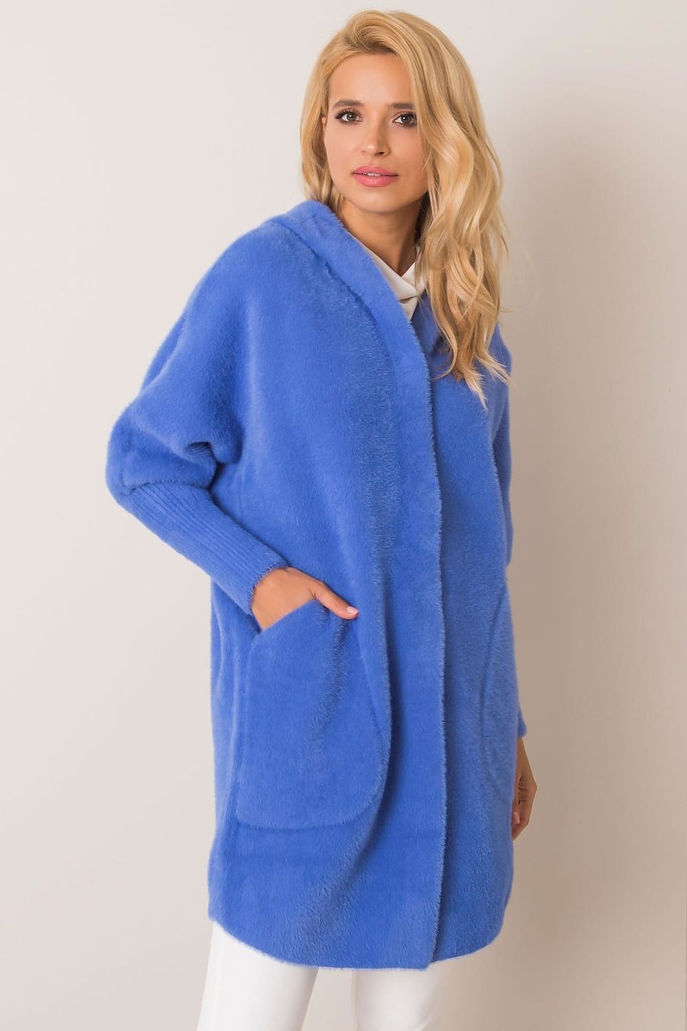 Women's Hooded Wool Blend Coat