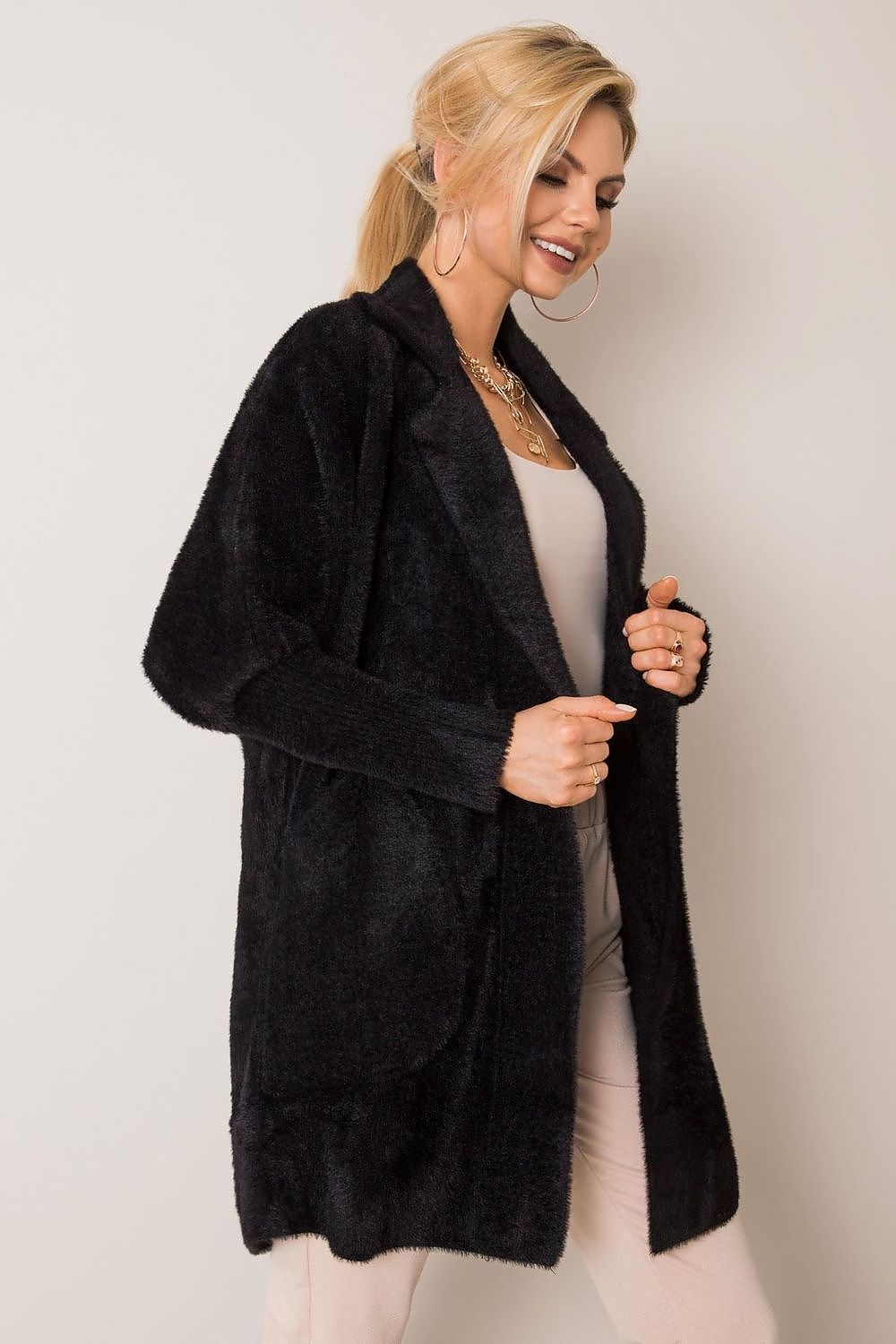 Women's Loose Wool Blend Coat