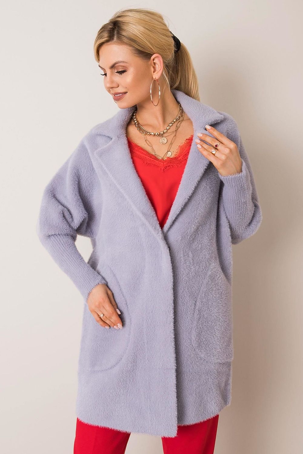 Women's Loose Wool Blend Coat
