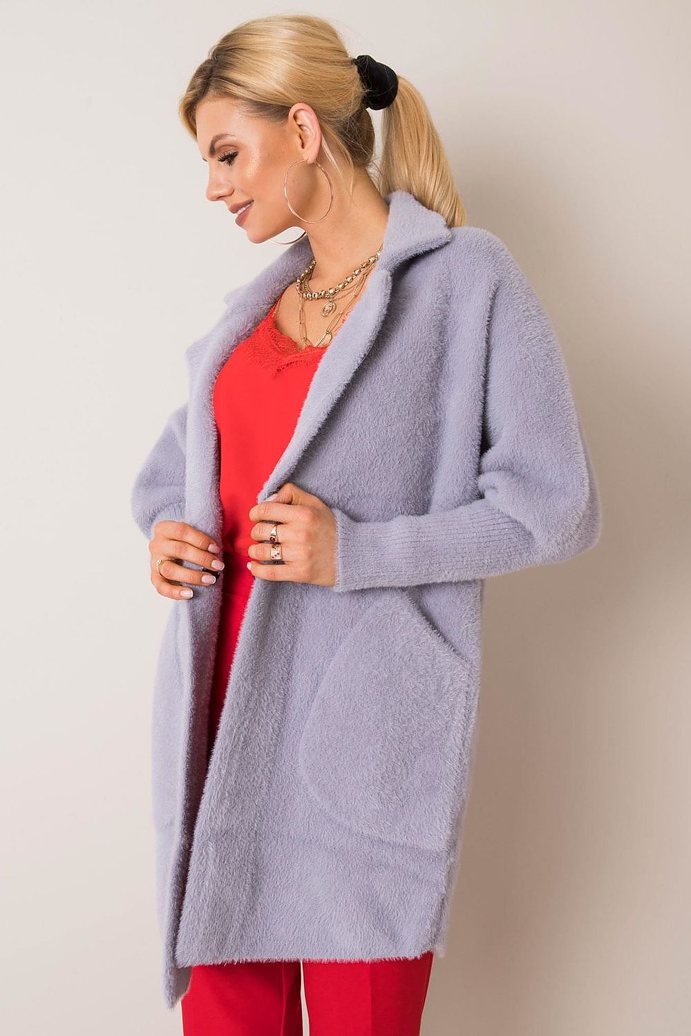 Women's Loose Wool Blend Coat