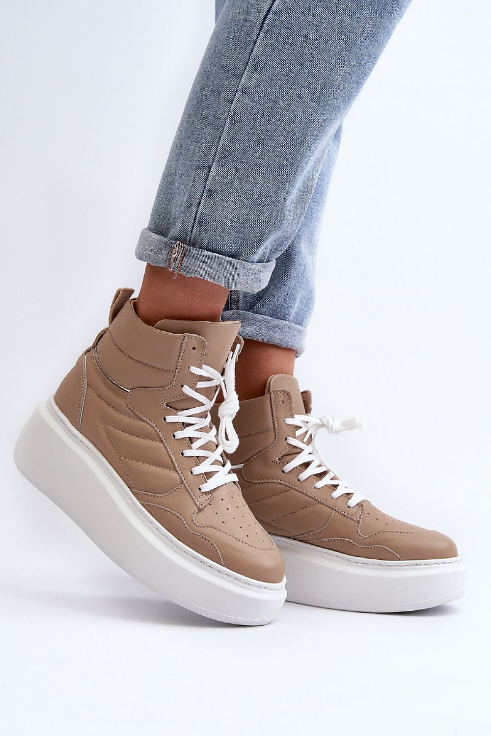 Women's Sneakers - Women High Tops Platform Sneakers Shoes