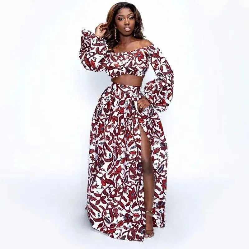 African Print Crop Tops - Women Tops - LeStyleParfait