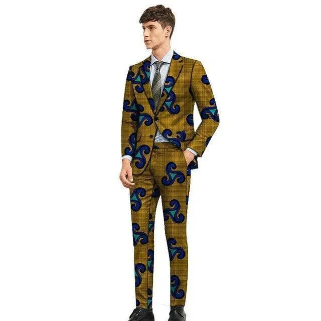 African Print Suit - African Suit - LeStyleParfait