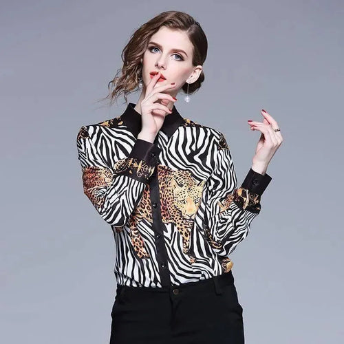 Animal Instincts Vintage Shirt - Women's Shirt - LeStyleParfait