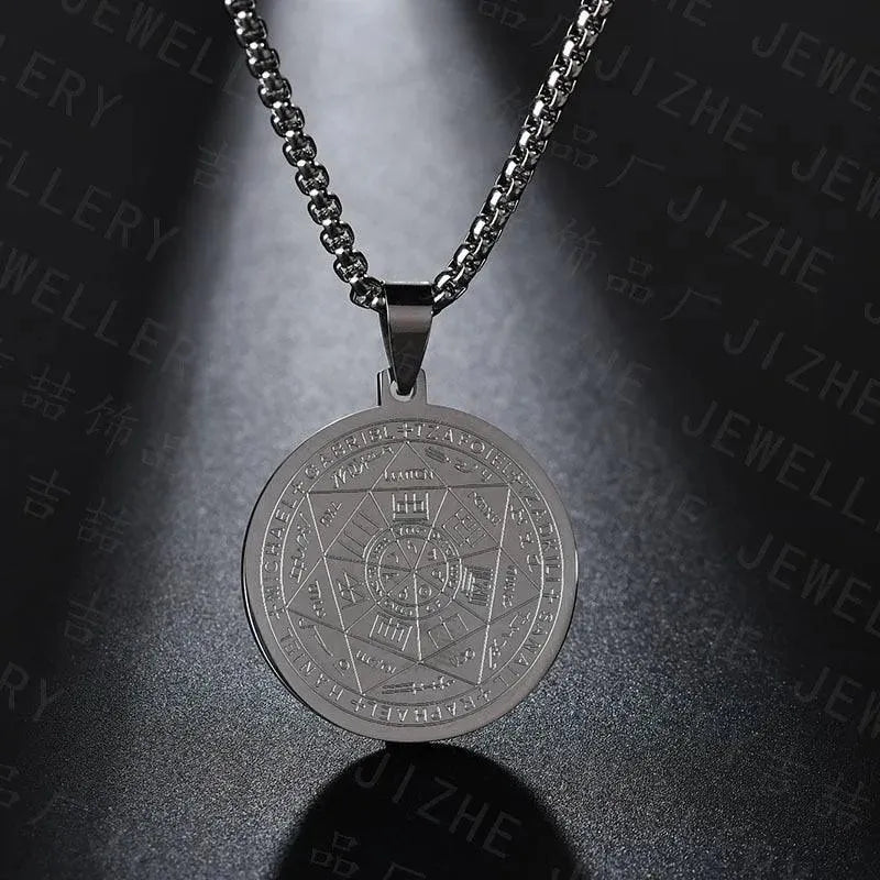 Archangels Pentagram Pendant Necklace - Pendant Necklace - LeStyleParfait
