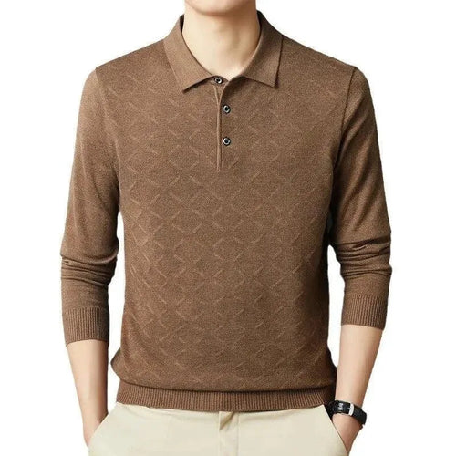 Argyle Pattern Polo Shirt for Men - Polo Shirt - LeStyleParfait