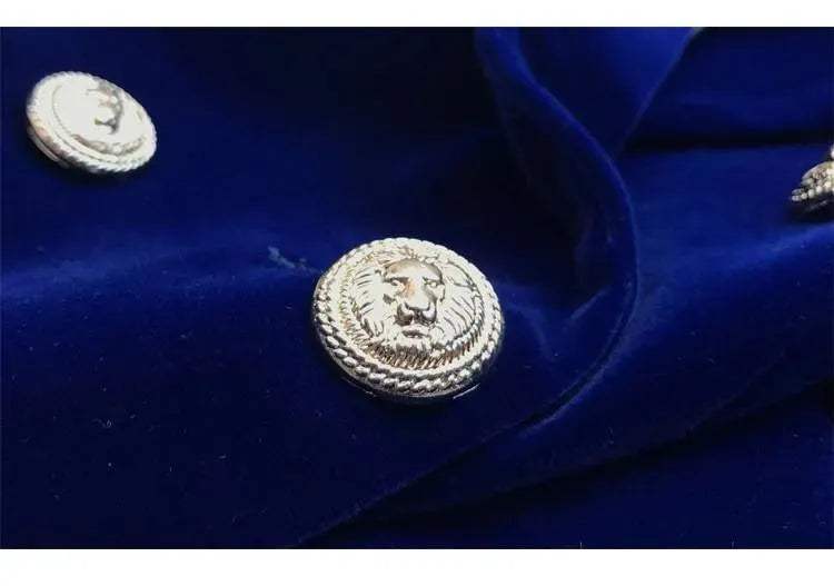 Aristocratic Velvet Blazer Women - Casual - Plain-Solid - Blazer - LeStyleParfait