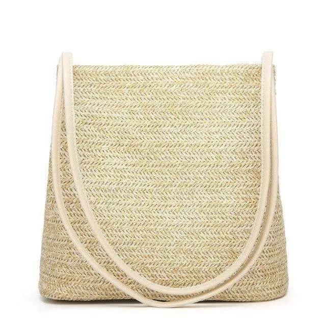 As Planned Straw Beach Bag - Shoulder Bag - LeStyleParfait