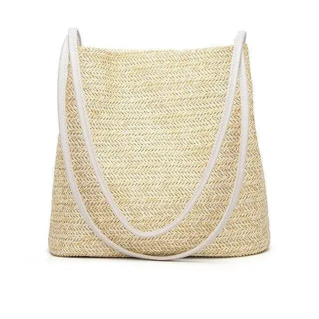 As Planned Straw Beach Bag - Shoulder Bag - LeStyleParfait