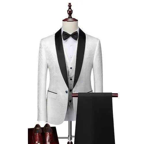 Baldo Tuxedo Suit - Three Piece Suit - Tuxedo Suit - LeStyleParfait