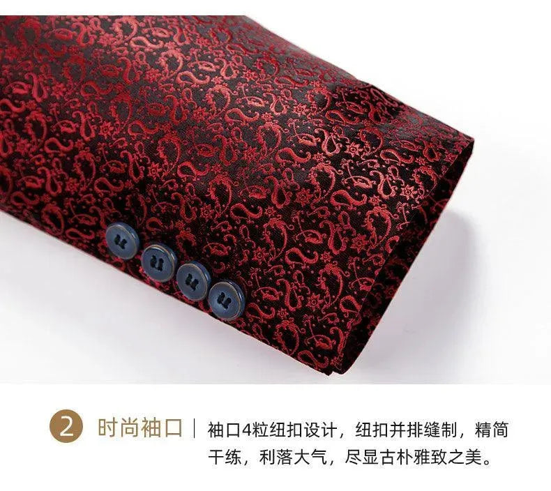 Baldo Tuxedo Suit - Three Piece Suit - Tuxedo Suit - LeStyleParfait