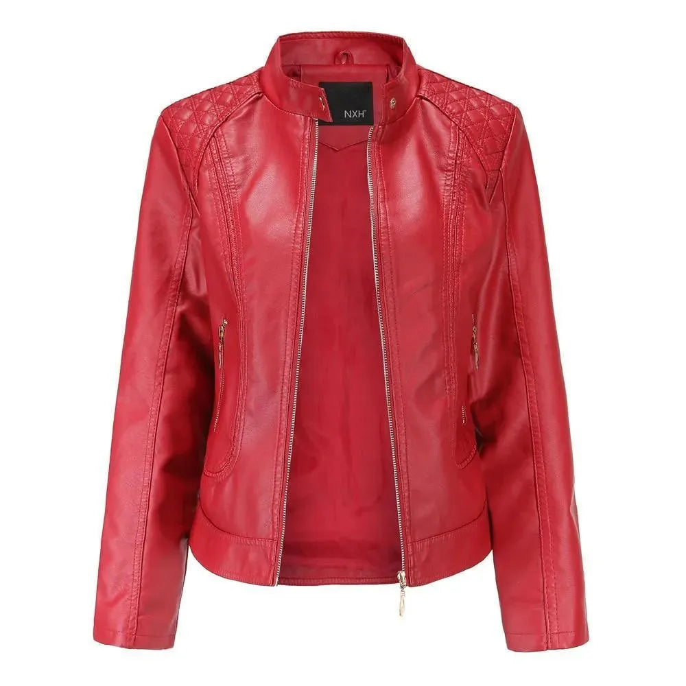 Biker Leather Jackets For Women - Leather Jacket - LeStyleParfait