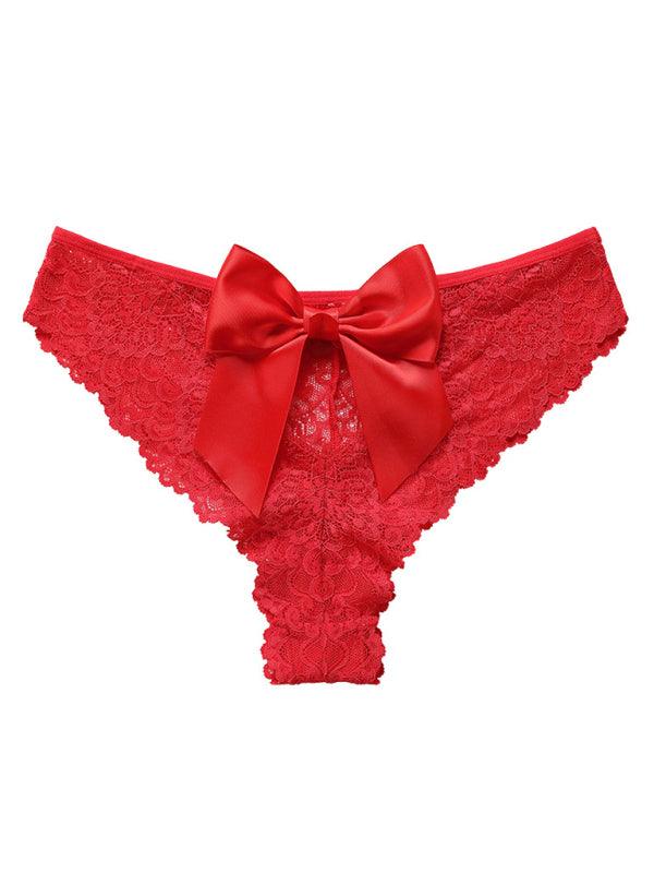 Bow Lace Women Panties - Panties - LeStyleParfait