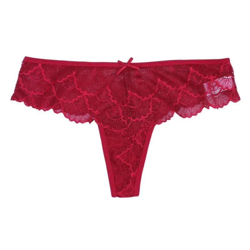 LeStyleParfait Underwear Thongs Embroidered-Thongs
