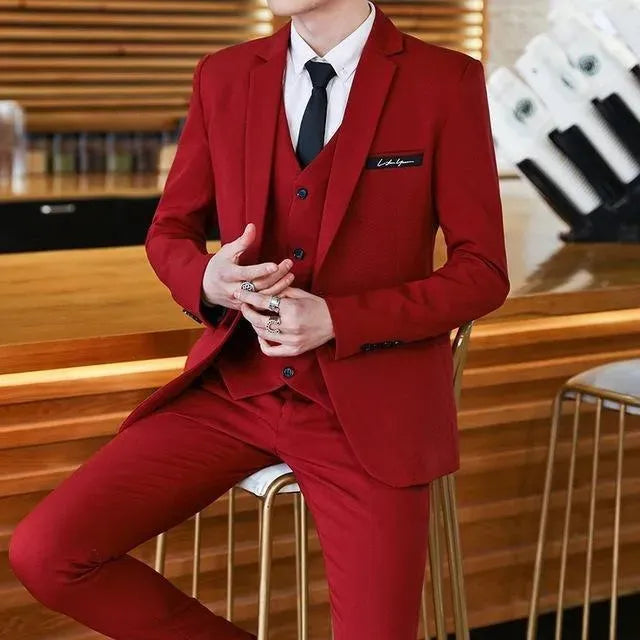 Business Time Three Piece Suit - Three Piece Suit - LeStyleParfait