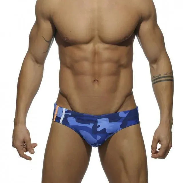 Camouflage Men Swim Briefs - Swim Brief - LeStyleParfait