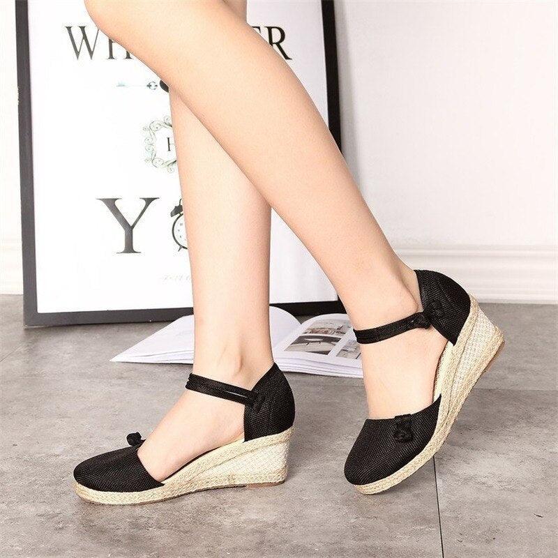 Casual Breathable Wedge Shoes - Wedge Shoes - LeStyleParfait