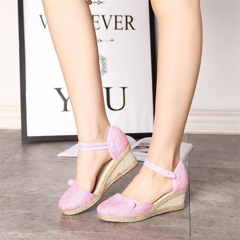 Casual Breathable Wedge Shoes - Wedge Shoes - LeStyleParfait