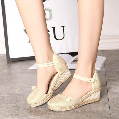 Casual Breathable Wedge Shoes - Wedge Shoes - LeStyleParfait