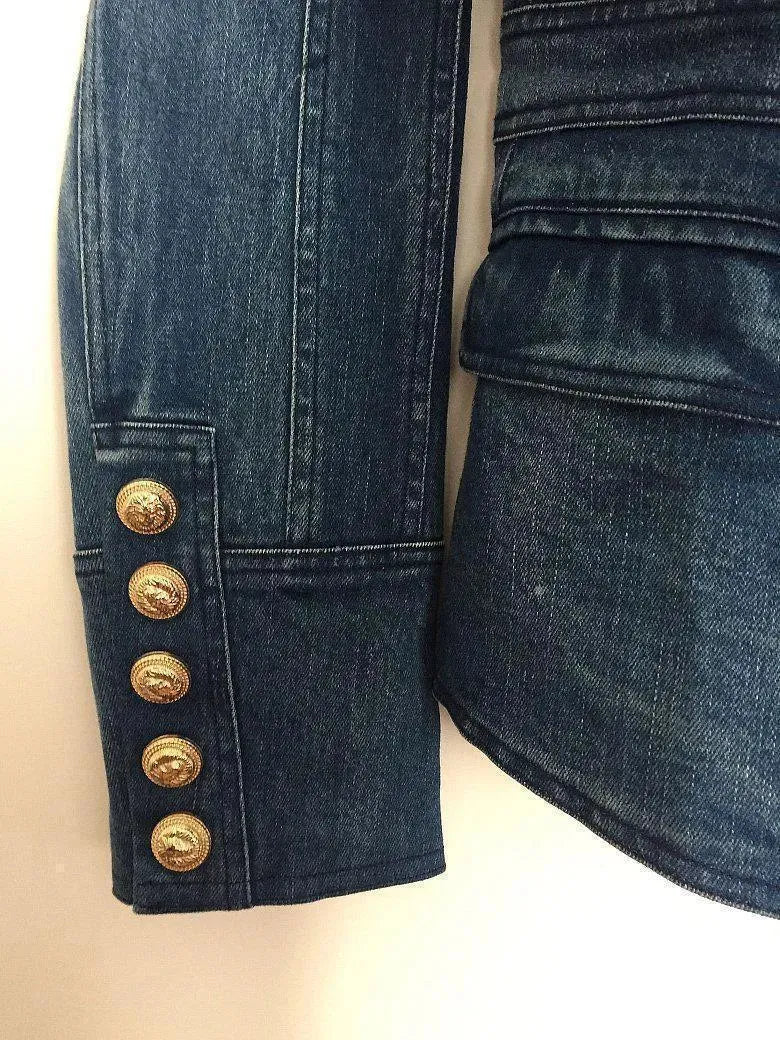 Casual Denim Blazer Women - Casual - Plain-Solid - Denim Blazer - LeStyleParfait