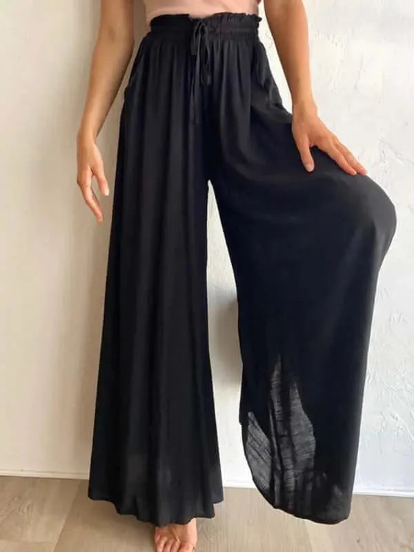 Casual Loose Wide Leg Women Pants - Women Pants - LeStyleParfait