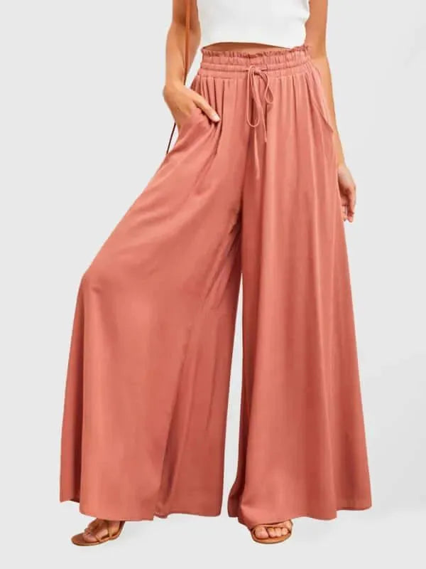 Casual Loose Wide Leg Women Pants - Women Pants - LeStyleParfait