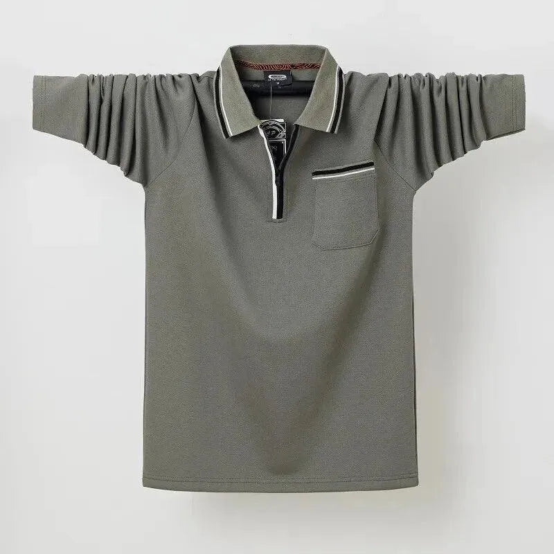 Casual Polo Shirt Men with Chest Pocket - Polo Shirt - LeStyleParfait