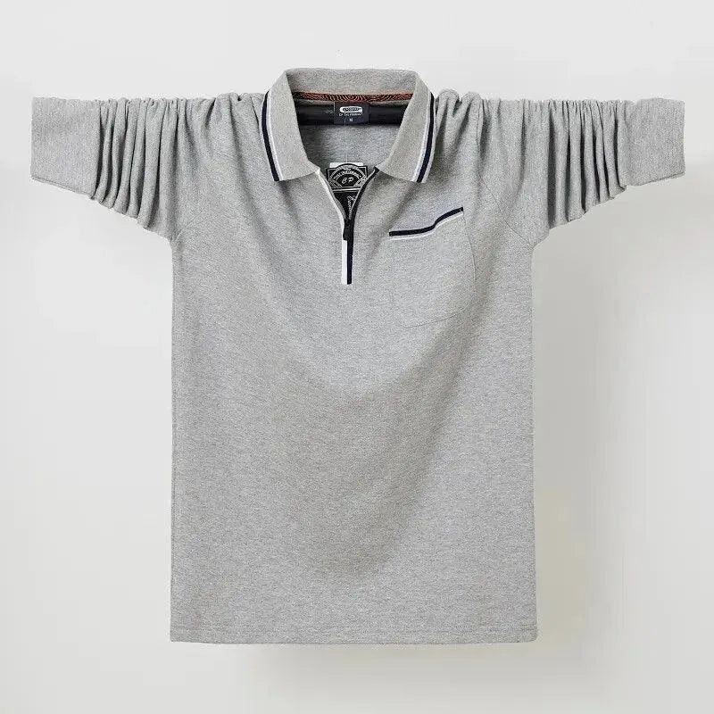 Casual Polo Shirt Men with Chest Pocket - Polo Shirt - LeStyleParfait