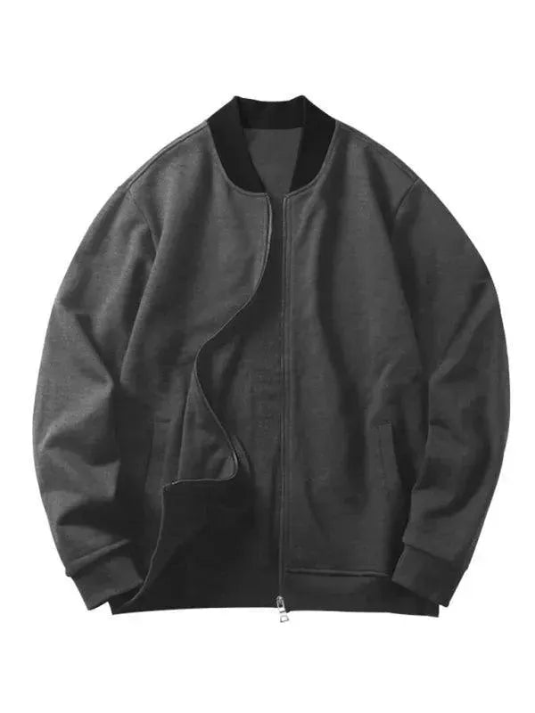 Men's Clothing Set Casual Zipper Plain-Solid Outfit Set - LeStyleParfait